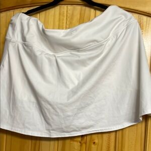 All in Motion White A-Line Skirt